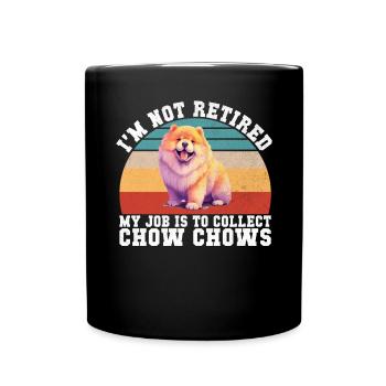 Chow Chow Gifts - Full Colour Mug - black - Front