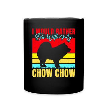 Chow Chow Gifts - Tasse einfarbig - Schwarz - Vorne
