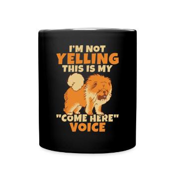 Chow Chow Gifts - Tasse einfarbig - Schwarz - Vorne