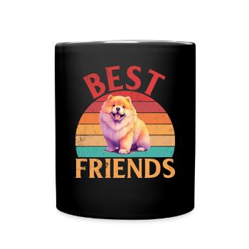 Chow Chow Gifts - Tasse einfarbig - Schwarz - Vorne