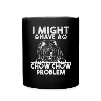 Chow Chow Gifts - Full Colour Mug - black - Front