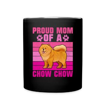 Chow Chow Gifts - Tasse einfarbig - Schwarz - Vorne