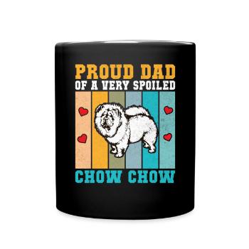 Chow Chow Gifts - Tasse einfarbig - Schwarz - Vorne