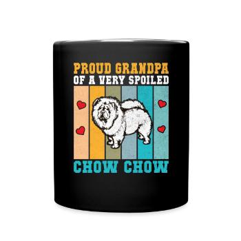 Chow Chow Gifts - Tasse einfarbig - Schwarz - Vorne