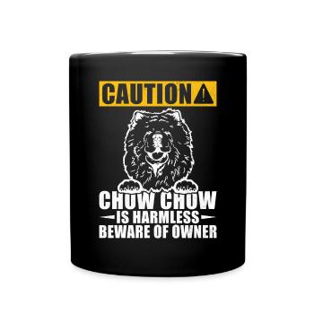 Chow Chow Gifts - Tasse einfarbig - Schwarz - Vorne