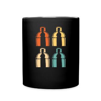 Lustiger Barkeeper Spruch Barkeeper Geschenk - Tasse einfarbig - Schwarz - Vorne