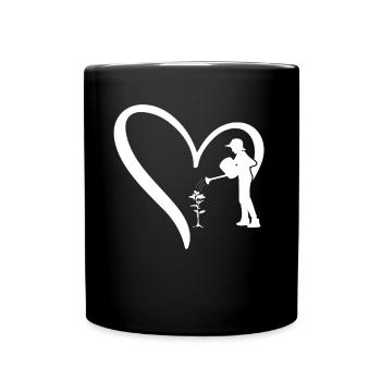 Landscaping Gardening Hobby Gardener Landscaper - Full Colour Mug - black - Front
