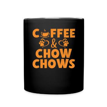 Chow Chow Gifts - Tasse einfarbig - Schwarz - Vorne