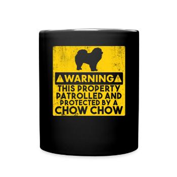 Chow Chow Gifts - Tasse einfarbig - Schwarz - Vorne