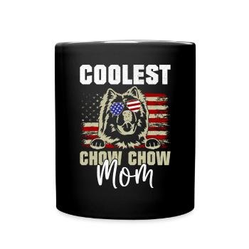 Chow Chow Gifts - Tasse einfarbig - Schwarz - Vorne