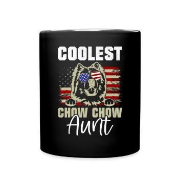 Chow Chow Gifts - Full Colour Mug - black - Front