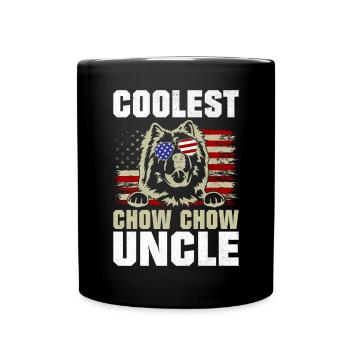 Chow Chow Gifts - Tasse einfarbig - Schwarz - Vorne