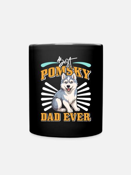 Chien disant chien chien - Mug uni - noir
