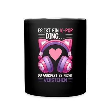 K-Pop Musique coréenne Kpop Fans Kdrama - Mug uni - noir - Devant