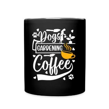 Hobby Jardinier Jardinier Filles - Chiens Jardinage - Mug uni - noir - Devant