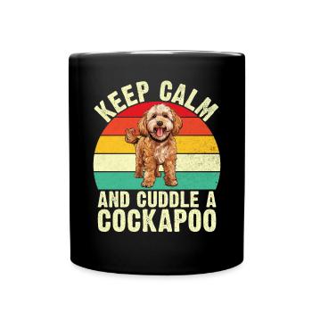 Cockapoo Gifts - Full Colour Mug - black - Front