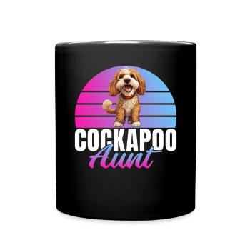 Cockapoo Gifts - Tasse einfarbig - Schwarz - Vorne