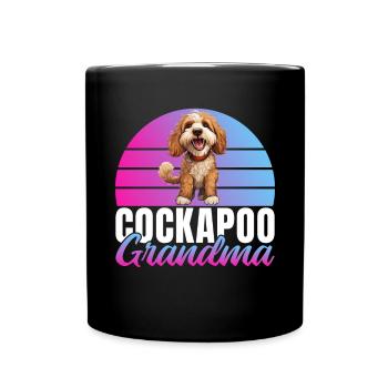 Cockapoo Gifts - Tasse einfarbig - Schwarz - Vorne