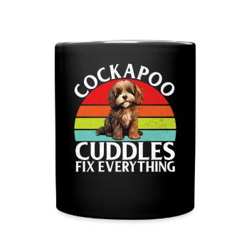 Cockapoo Gifts - Tasse einfarbig - Schwarz - Vorne