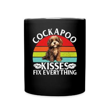 Cadeaux Cockapoo - Mug uni - noir - Devant