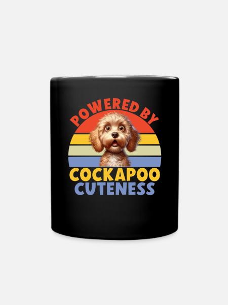 Cockapoo Gifts - Tasse einfarbig - Schwarz