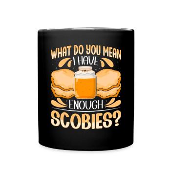 Boissons fermentées Kombucha Scoby - Mug uni - noir - Devant