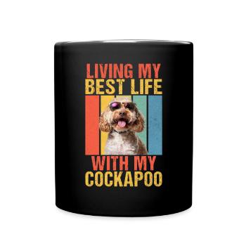 Cockapoo Gifts - Tasse einfarbig - Schwarz - Vorne