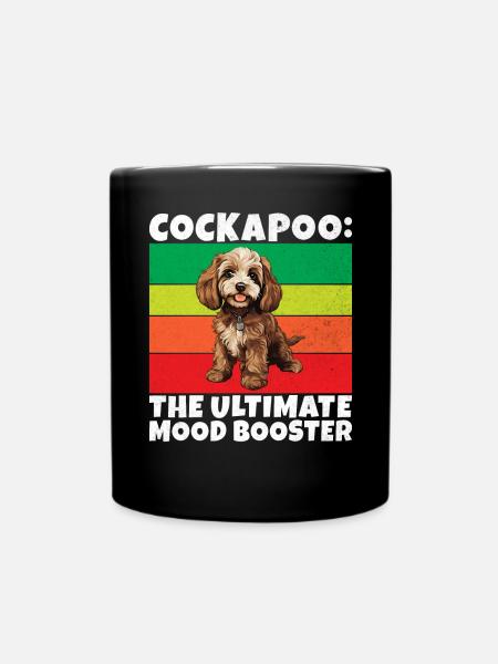 Cockapoo Gifts - Tasse einfarbig - Schwarz