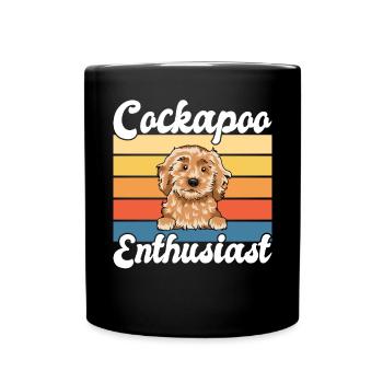 Cockapoo Gifts - Tasse einfarbig - Schwarz - Vorne