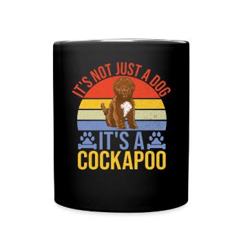 Cockapoo Gifts - Tasse einfarbig - Schwarz - Vorne
