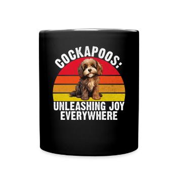 Cockapoo Gifts - Full Colour Mug - black - Front