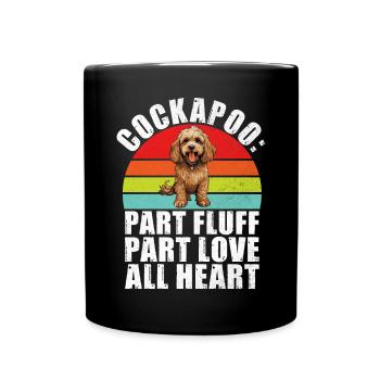 Cockapoo Gifts - Tasse einfarbig - Schwarz - Vorne