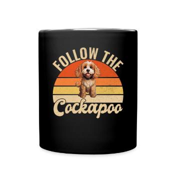 Cockapoo Gifts - Full Colour Mug - black - Front
