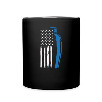 Funny Bartender Saying Bartender Gift - Full Colour Mug - black - Front