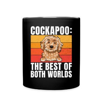 Cockapoo Gifts - Tasse einfarbig - Schwarz - Vorne