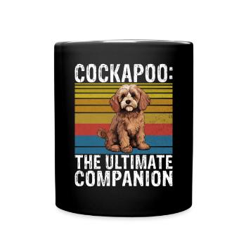 Cadeaux Cockapoo - Mug uni - noir - Devant