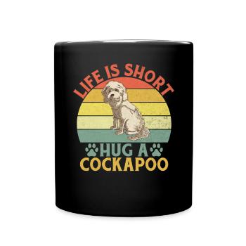 Cockapoo Gifts - Tasse einfarbig - Schwarz - Vorne