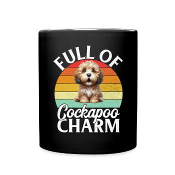Cadeaux Cockapoo - Mug uni - noir - Devant