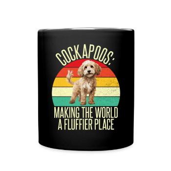 Cockapoo Gifts - Tasse einfarbig - Schwarz - Vorne