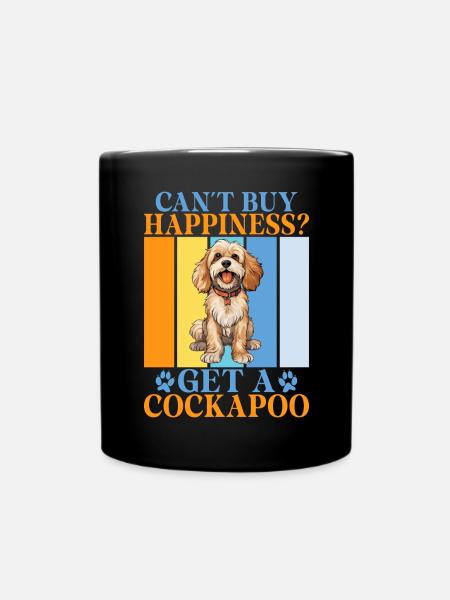 Cockapoo Gifts - Tasse einfarbig - Schwarz