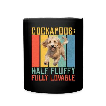 Cockapoo Gifts - Tasse einfarbig - Schwarz - Vorne