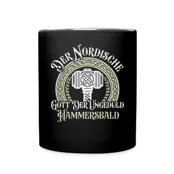 Vikings, Mythologie nordique, Dieux, Viking - Mug uni - noir - Devant