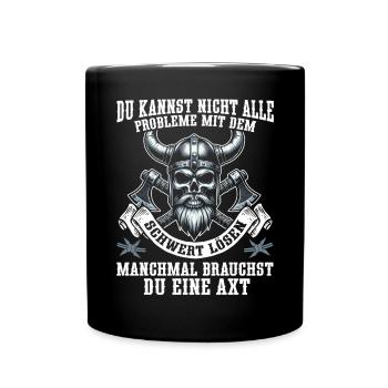 Vikings, Mythologie nordique, Dieux, Viking - Mug uni - noir - Devant