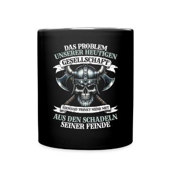 Vikings, Mythologie nordique, Dieux, Viking - Mug uni - noir - Devant