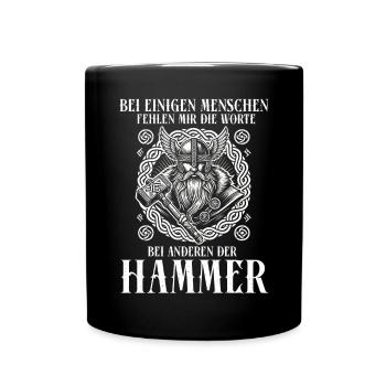 Vikings, Mythologie nordique, Dieux, Viking - Mug uni - noir - Devant