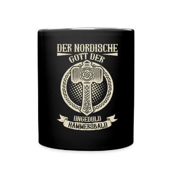 Vikings, Mythologie nordique, Dieux, Viking - Mug uni - noir - Devant