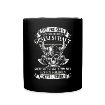 Vikings, Mythologie nordique, Dieux, Viking - Mug uni - noir - Devant