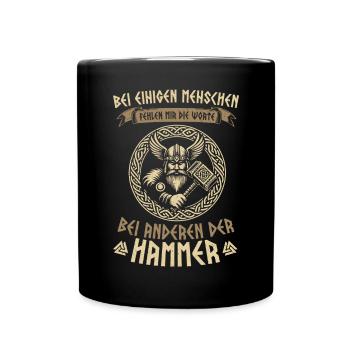 Vikings, Mythologie nordique, Dieux, Viking - Mug uni - noir - Devant