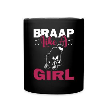 Pocketbike, Pocket Bike, moto - Mug uni - noir - Devant