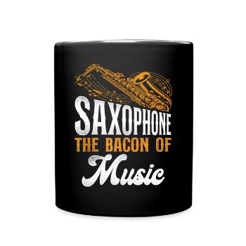 Saxophones Saxophones The Bacon Of - Full Colour Mug - black - Front